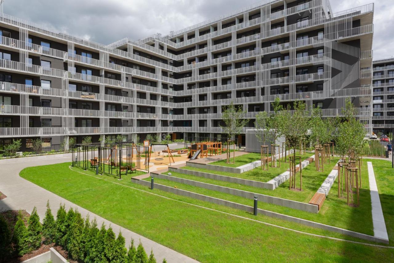 Stacja Wola Apartment Guminska By Noclegi Renters Warszawa Eksteriør bilde