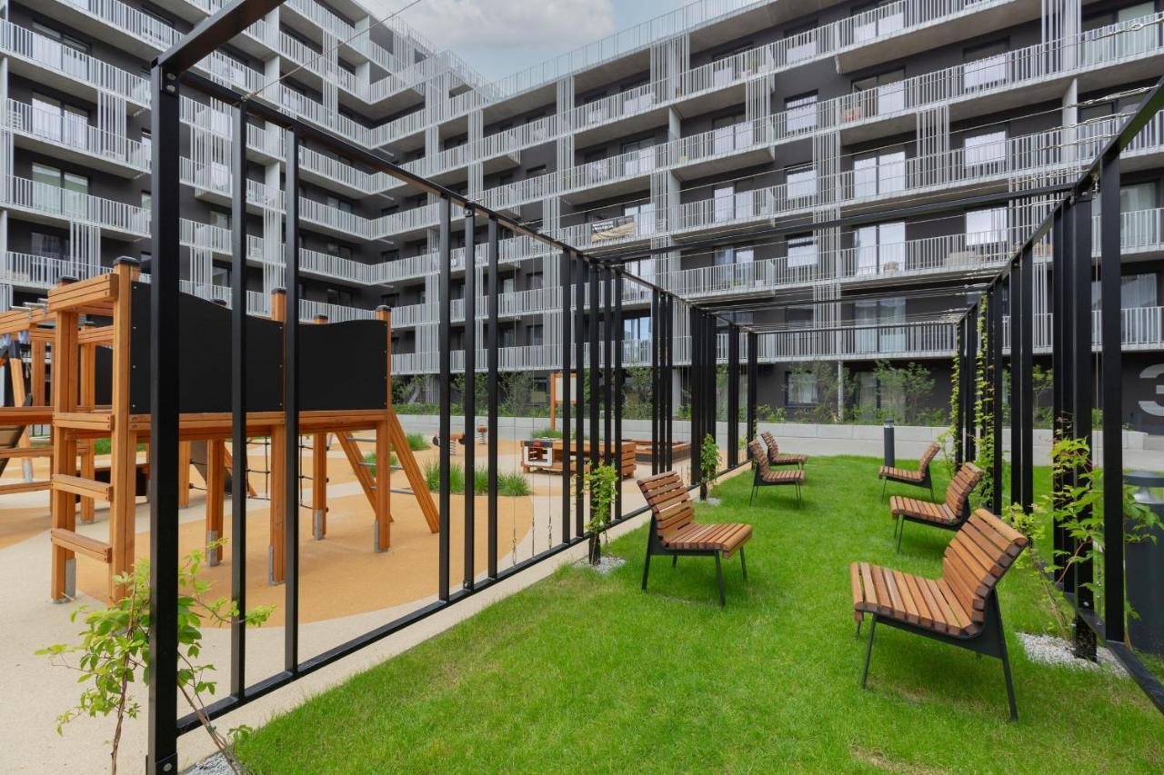 Stacja Wola Apartment Guminska By Noclegi Renters Warszawa Eksteriør bilde